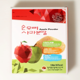 Apple Powder Korean red apple 100_ 1 box _10 pieces_ 